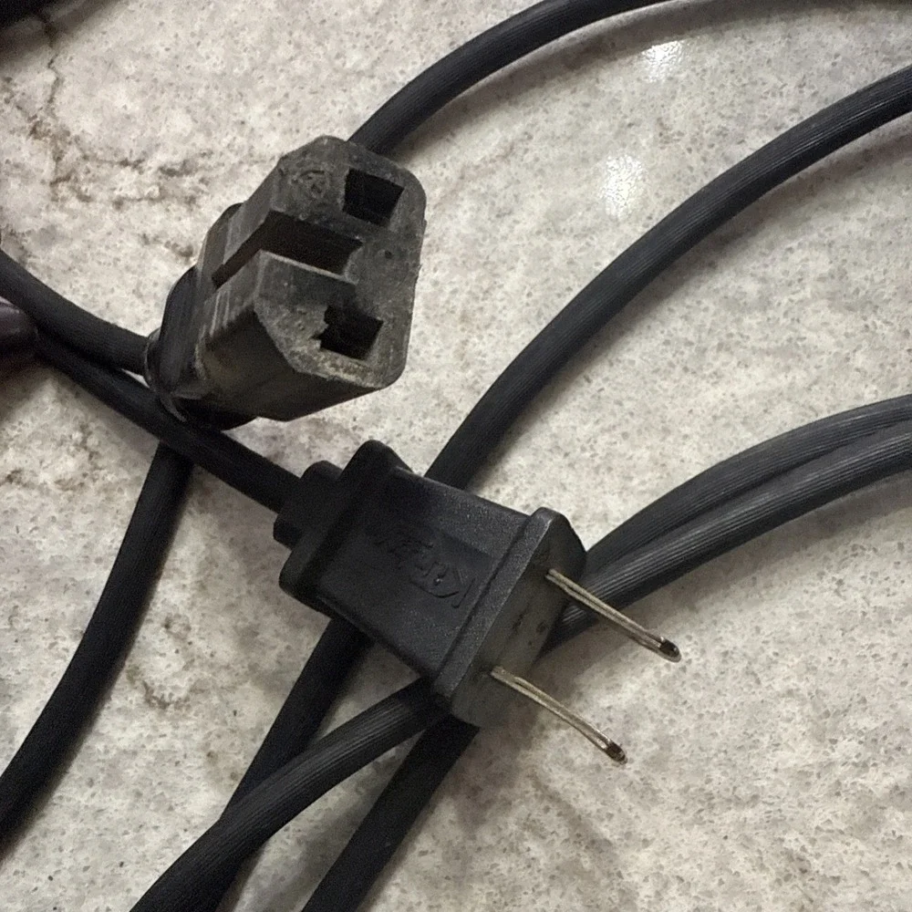 Replacement Power Cord Only Kirby Heritage II Vacuum Cleaner Notch Black 120V